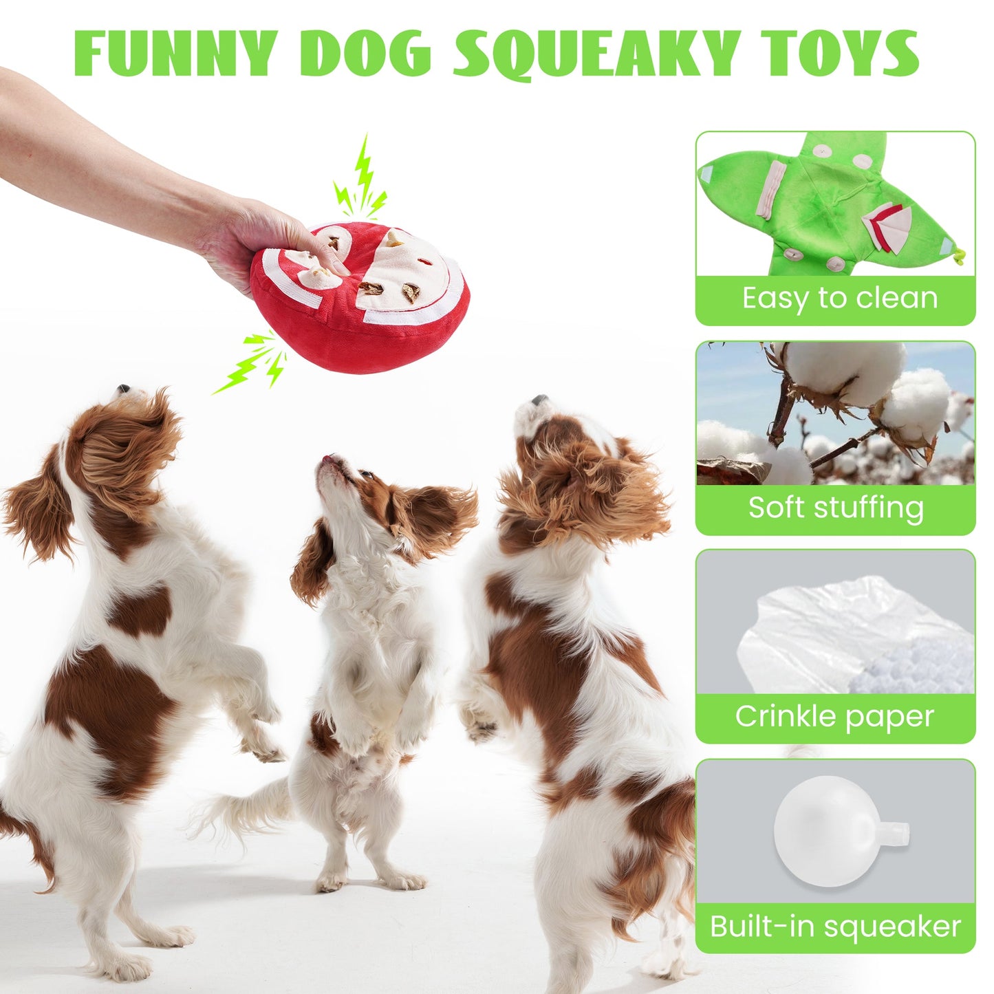 Nuvori™ 4-in-1 Snuffle & Squeaky Enrichment Toy