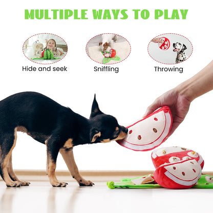 Nuvori™ 4-in-1 Snuffle & Squeaky Enrichment Toy