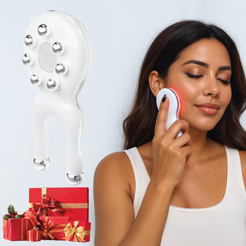RIKI Sculptress Mini Facial Massage Tool + Red Light