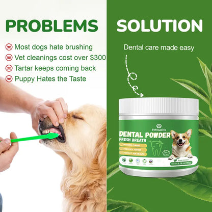 Nuvori Dental Health Powder for Dogs - Chicken Flavor
